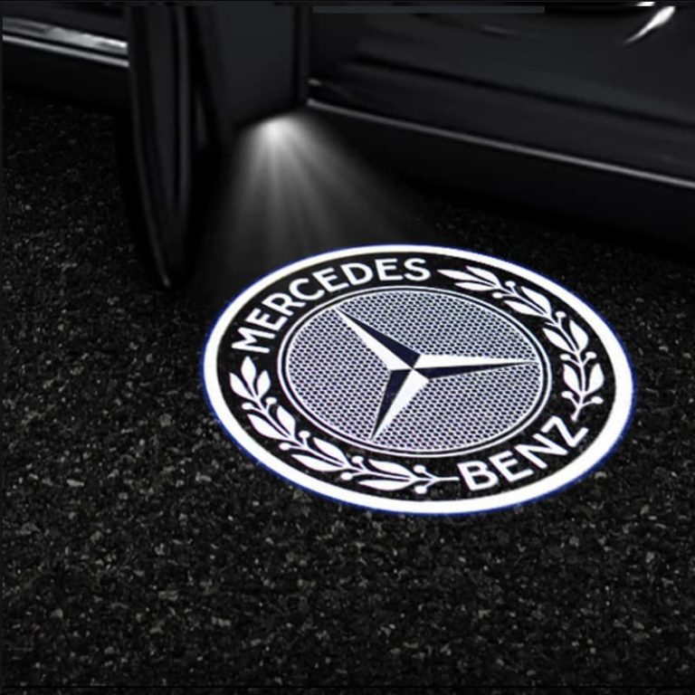 Mercedes Benz Door Light Logo CarLightsLogo