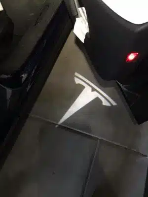 Tesla Puddle Lights