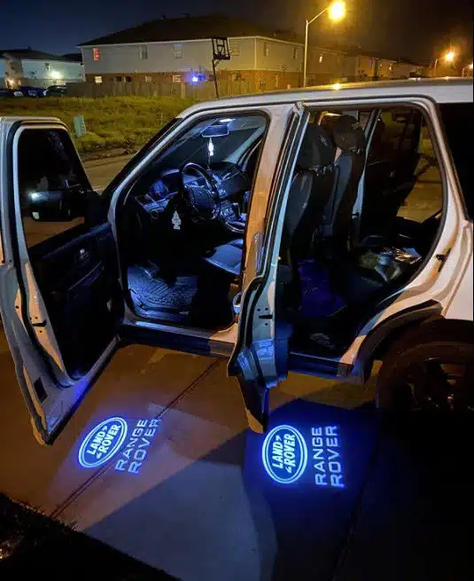 range rover door lights| 2Pcs/Set LED Range Rover Door Lights Range Rover Door Lights