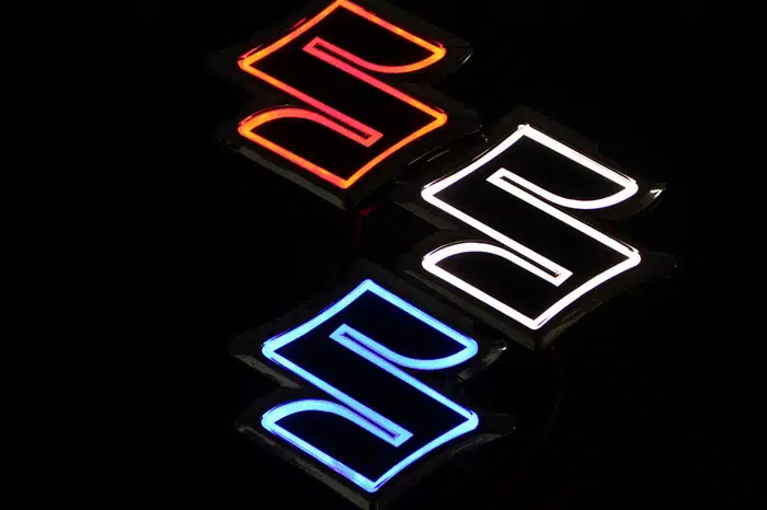Suzuki LED Emblem| LED Luminous Car Emblem For Suzuki LED Suzuki Car Emblem