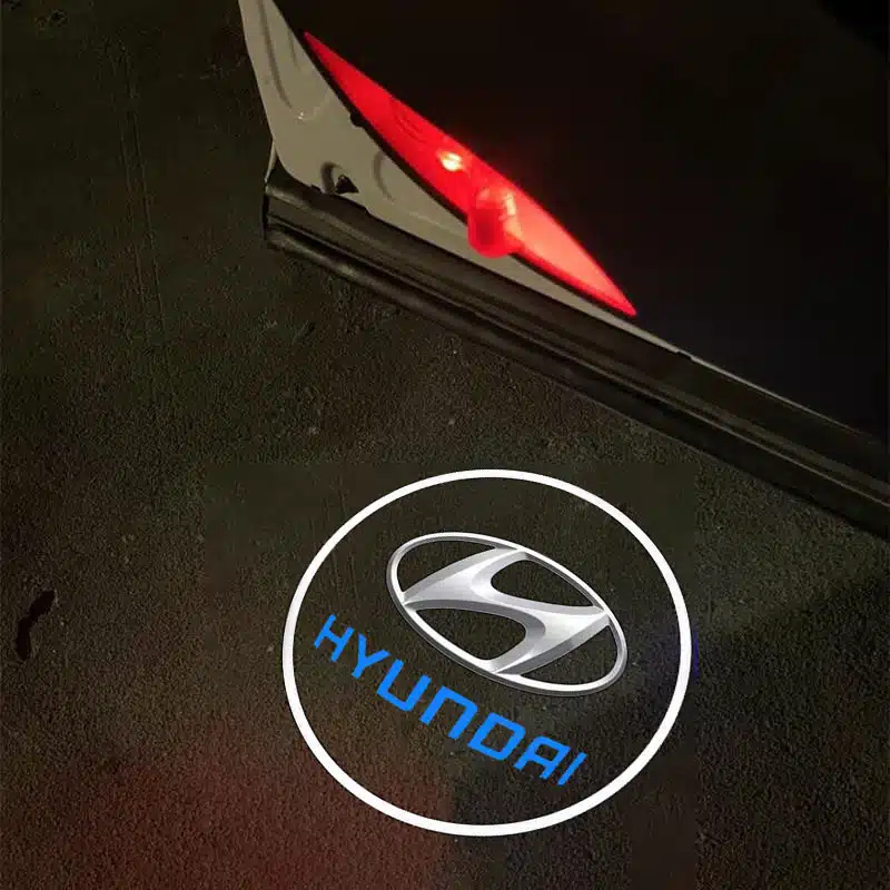 Hyundai Logo Door Light | CarLightsLogo