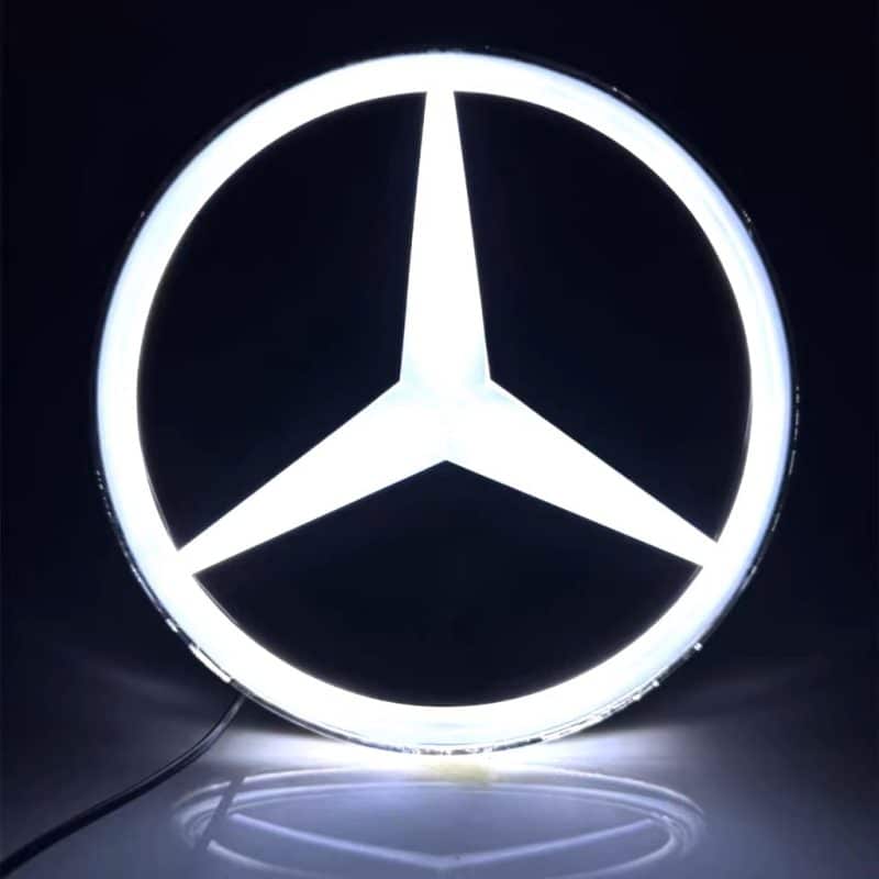 LED Mercedes Benz Car Emblem