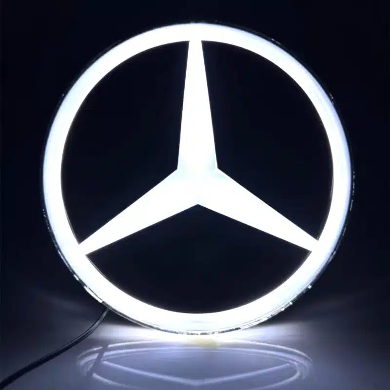 LED Mercedes Benz Car Emblem
