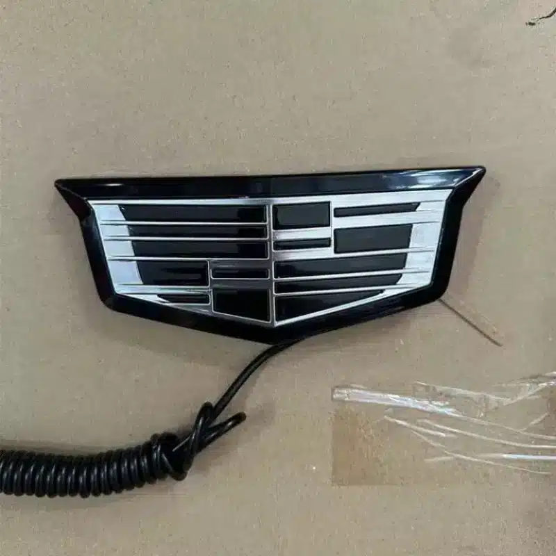 Cadillac CTS Light Up Emblem| LED Cadillac CTS Light Up Emblem(2016-2019) silver Cadillac CTS rear Light Up Emblem