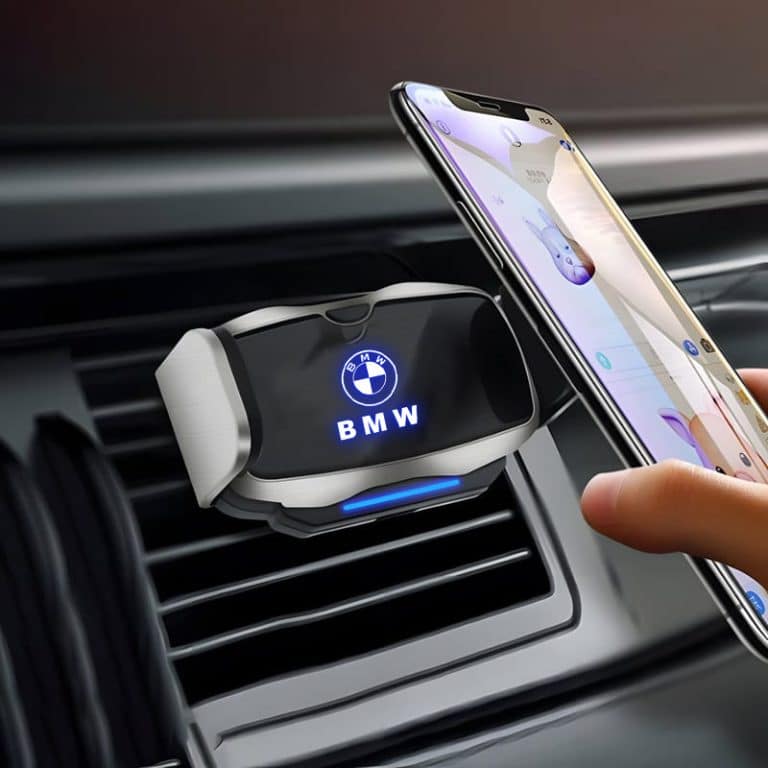 LED BMW Phone Holder | CarLightsLogo