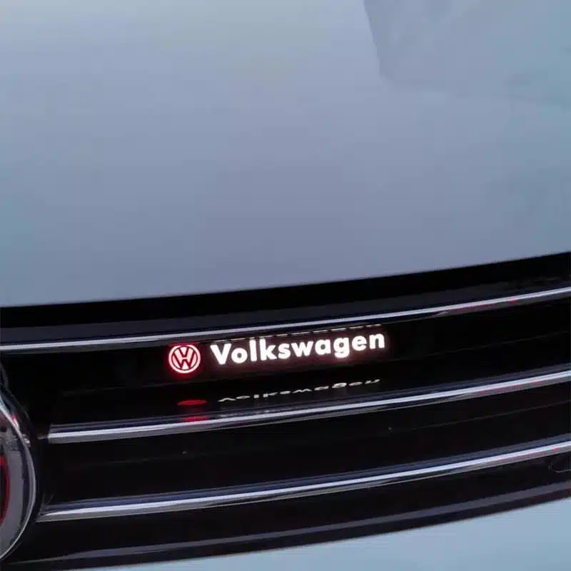 LED VW Grill Emblem| Illuminated LED VW Grill Emblem VW LED Grille Emblem
