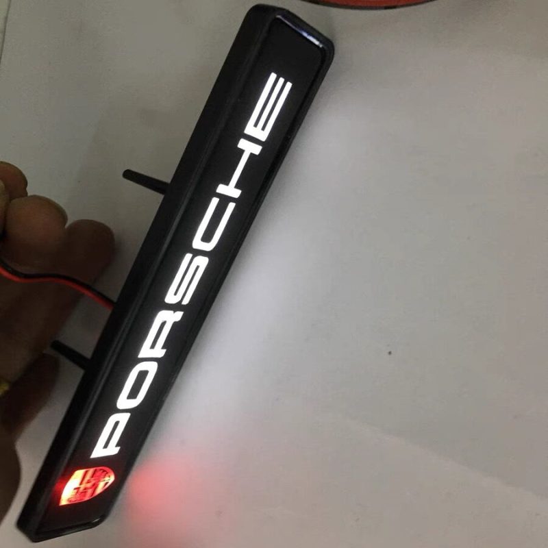Porsche LED Grille Emblem