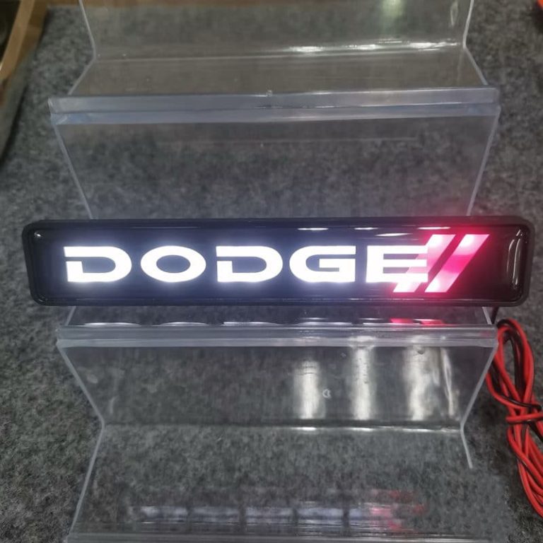 Illuminated LED Dodge Emblem for Grill| CarLightsLogo