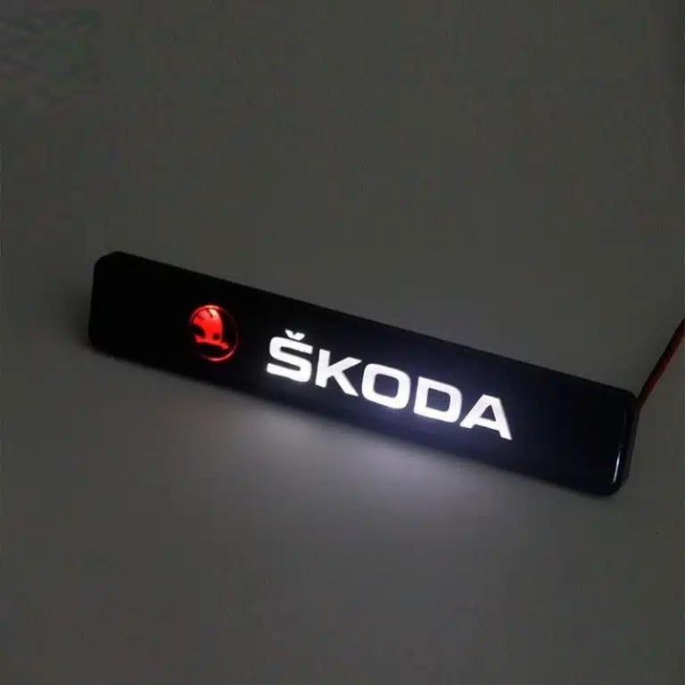 Skoda LED Grille Emblem