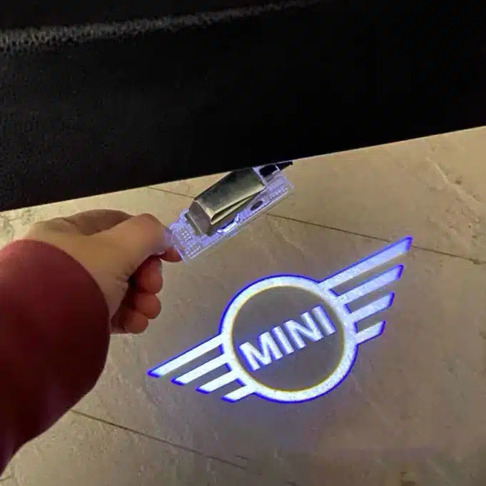 Quartz Glass lens Mini Cooper Door Lights