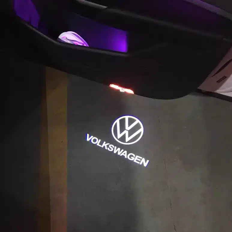 High-definition LED Volkswagen Door Lights for Tiguan, Passat,Golf,CC,