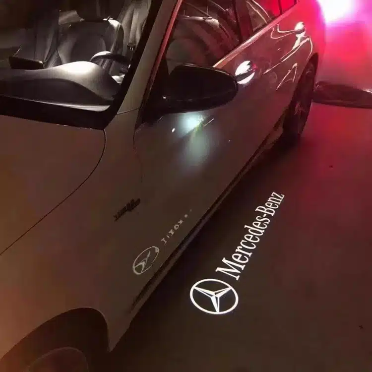 Mercedes Logo Lights| Mercedes Logo Lights: How to Add a Logo Light to Your Mercedes-Benz Mercedes Benz Mirror Puddle Lights