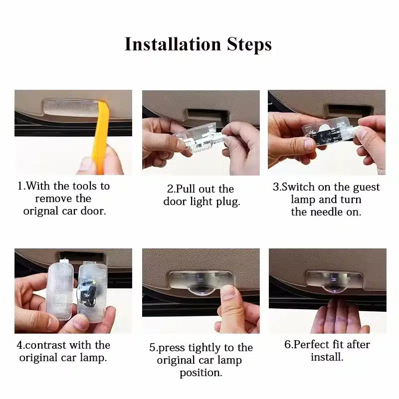 How to Install Lexus Door Lights| How to Install Lexus Door Lights — Complete Guide Lexus Door Lights Step by Step Installation
