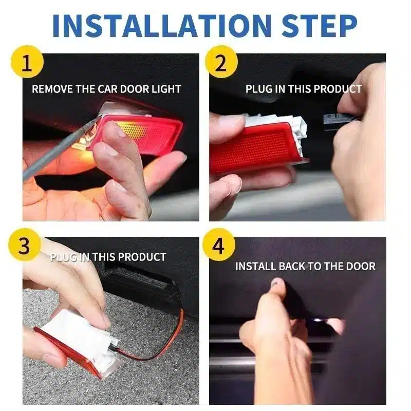 How to Install Mercedes Door Logo Light| How to Install Mercedes Door Logo Light — Step-by-Step Mercedes Step-by-Step Installation